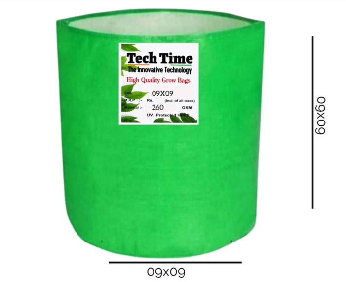 9X9 Round Grow Bag